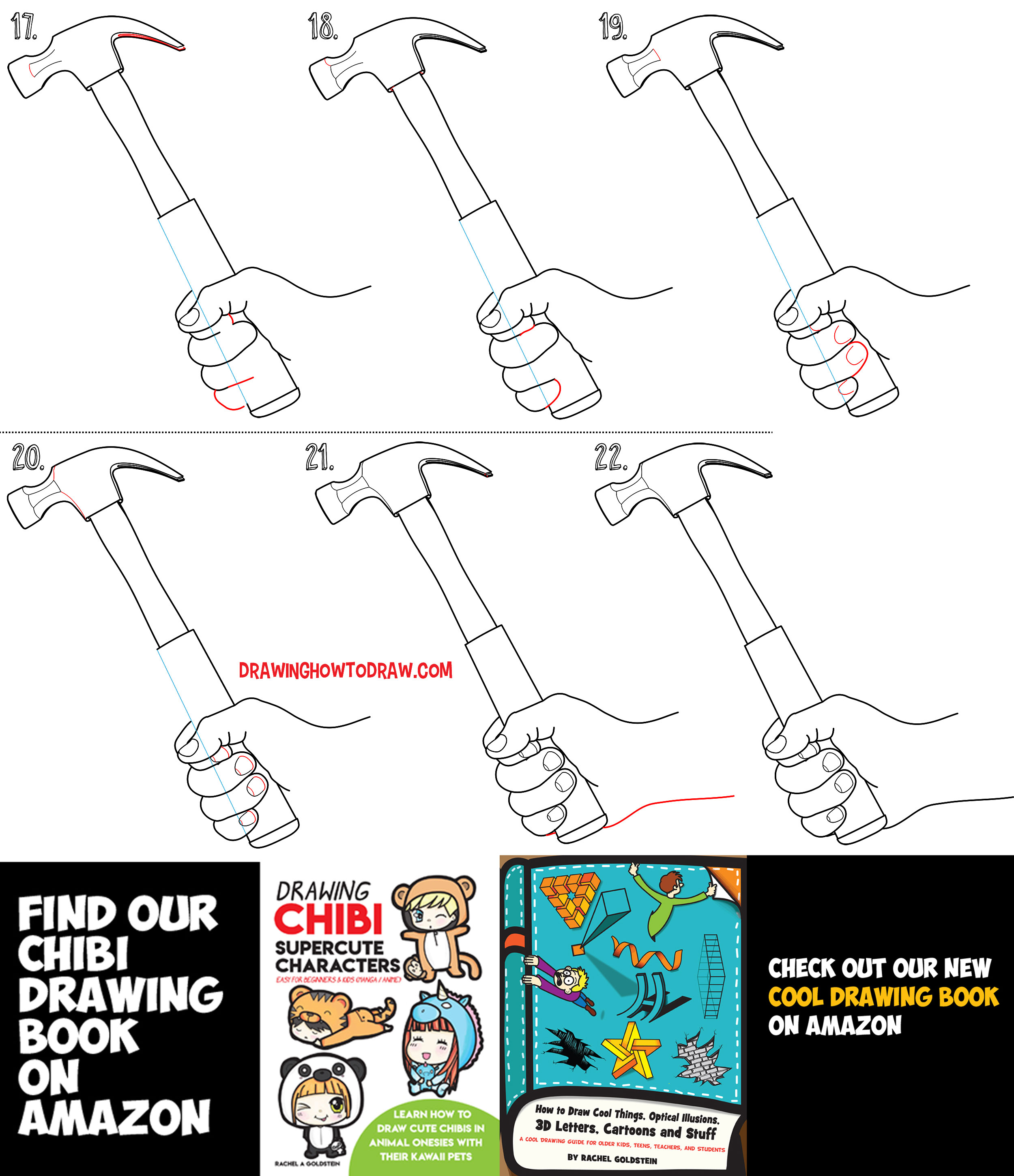 step by step drawing instructions