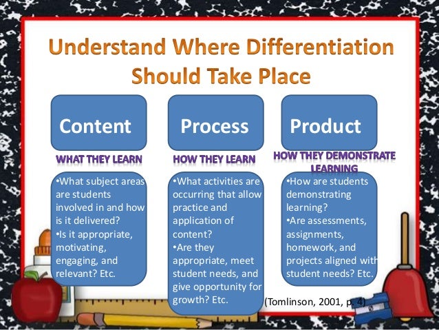 differentiated instruction and assessment