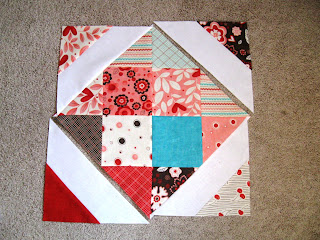 folded corners quilt block instructions