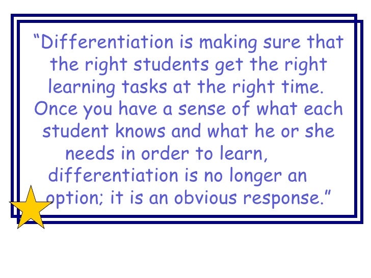 differentiated instruction powerpoint for pd workshop