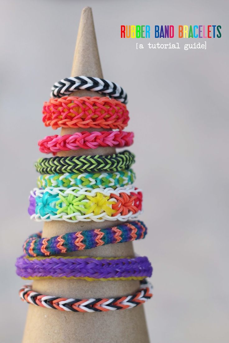 beginner rainbow loom bracelets