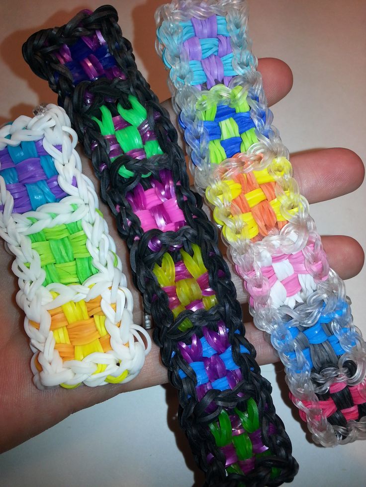 different rainbow loom bracelets