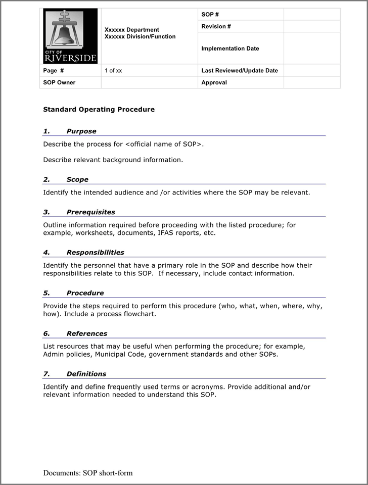 work instruction template with pictures