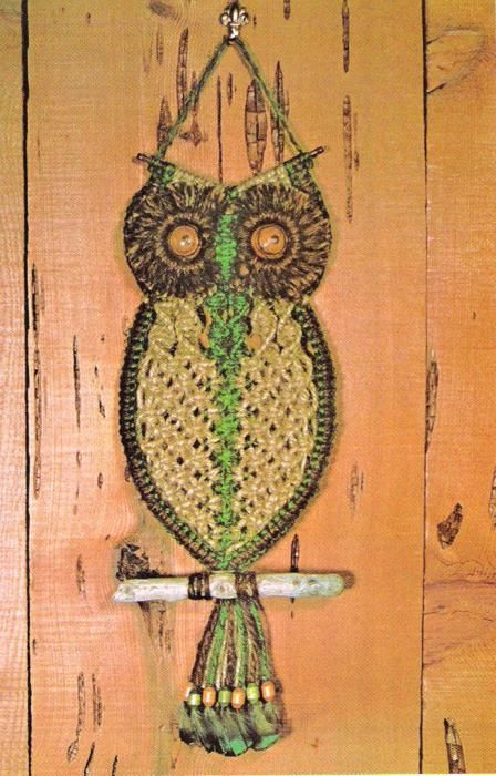 macrame owl wall hanging instructions