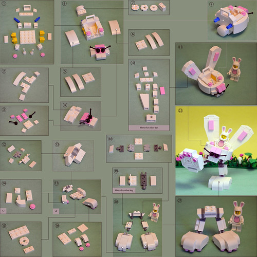 build a bot bunny instructions
