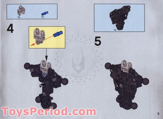 lego bionicle combination instructions