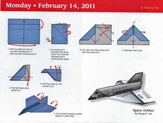 eagle paper plane instructions