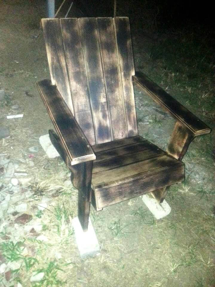 how to make a pallet chair instructions