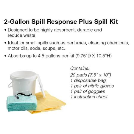 universal spill kit instructions